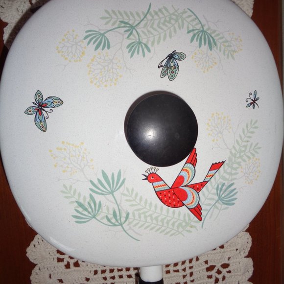 MCM Berggren or Georges Briard Enamel Square Frying Pan 8" and Lid Skillet - Picture 8 of 8